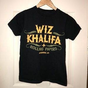 Black Wiz Khalifa T Shirt